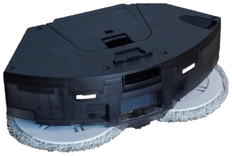 2-in-1 water and dust tank