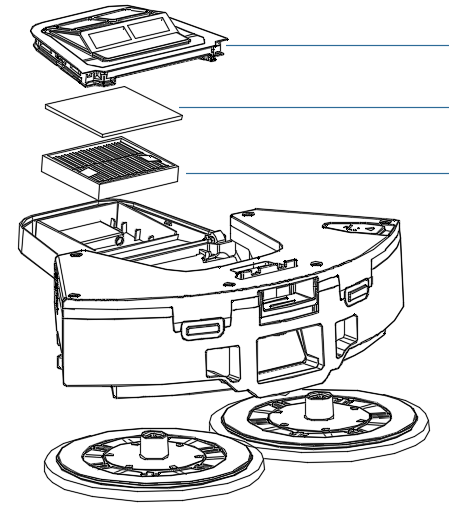 What is in the box - 2 HEPA filters