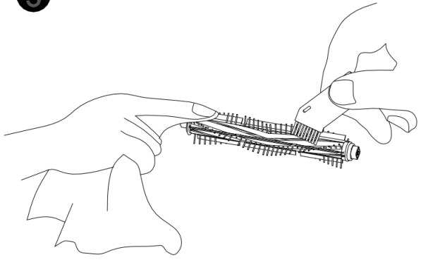 Care and maintenance — brushes and wheels