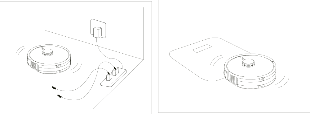 Prepare the area for cleaning